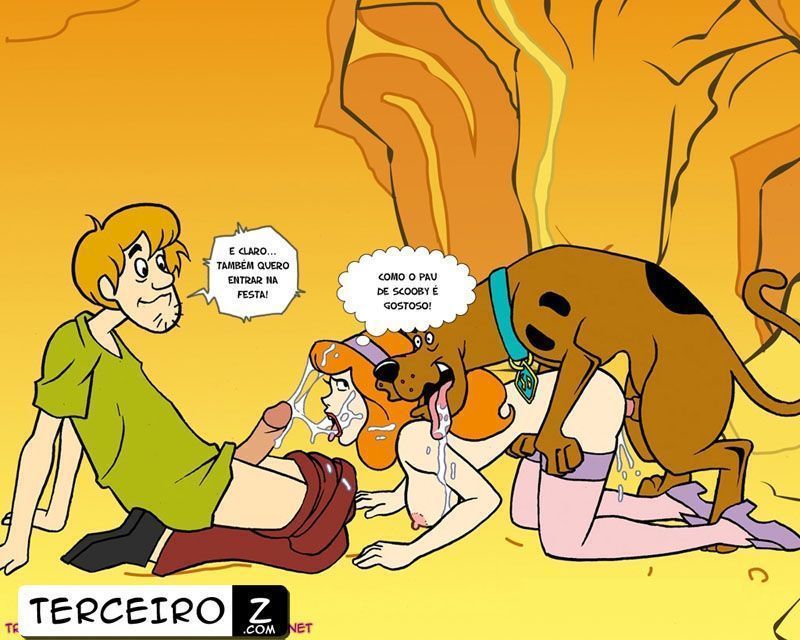 Scooby-Doo Hentai em: A Puta da Turma