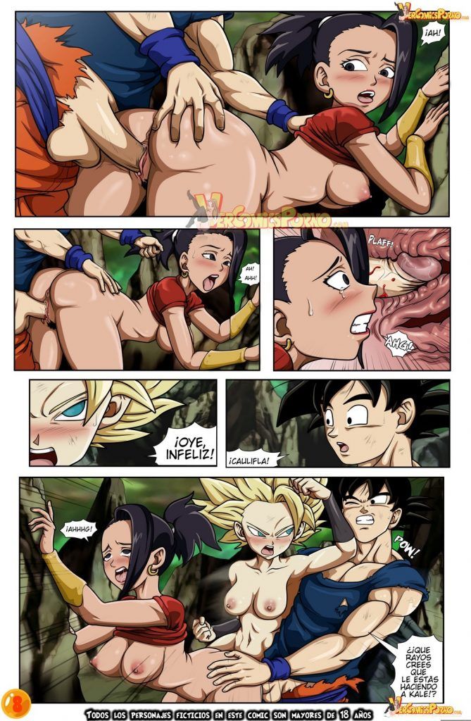 Kaulifa e Goku - Porno Dragon Ball