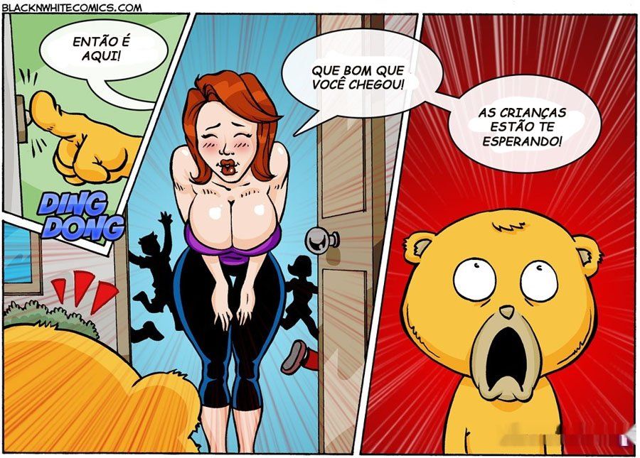 O Ursinho Ted - Quadrinho Porno