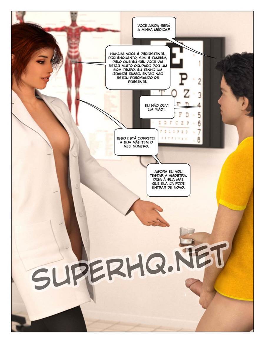 Hentai Comics 3D - Big Brother - Sexo com as irmãs