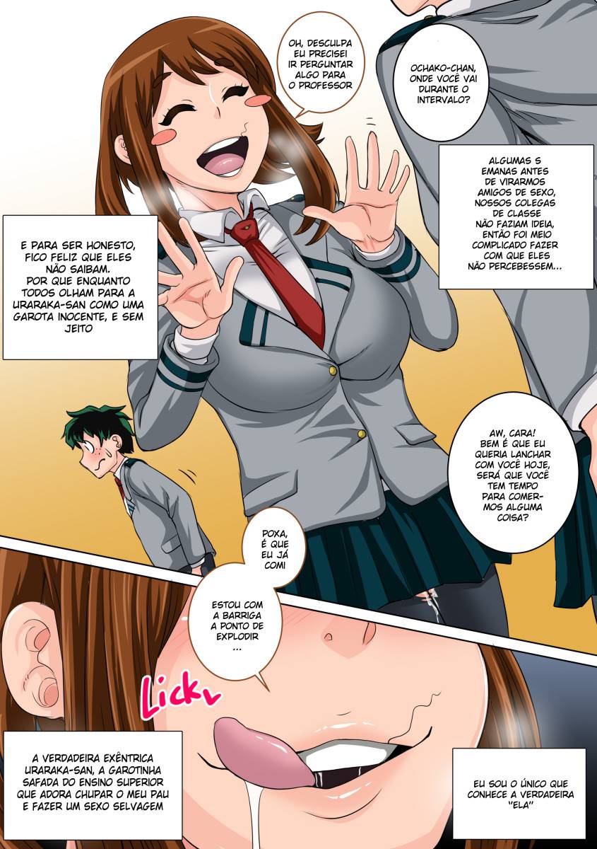 Uraraka um Hentai de Boku No Hero Academia