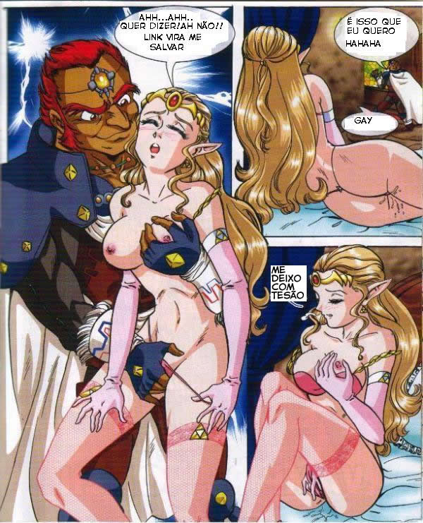 Zelda Hentai - A lenda da princesa Zelda
