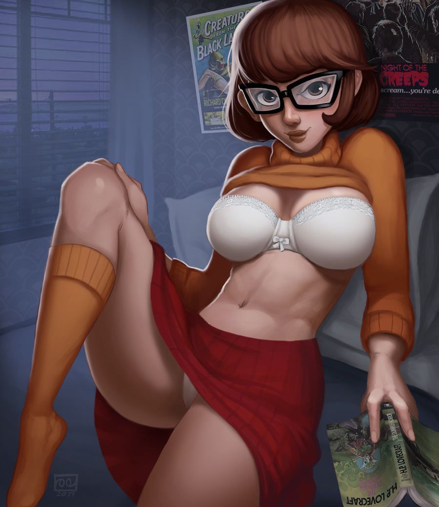 Hentai Cartoon - Velma e Dafne sexo lésbico