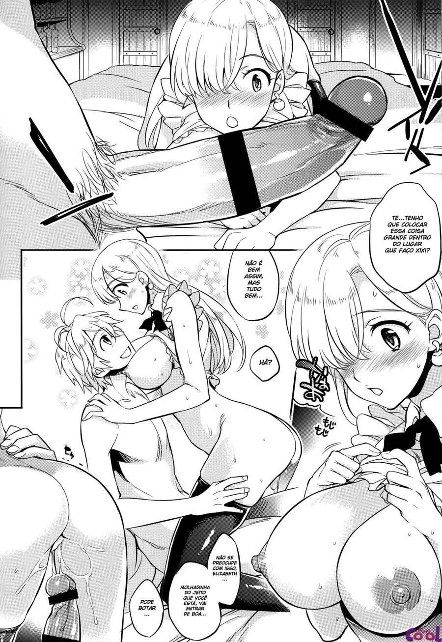 Nanatsu No Taizai - Elizabeth e Meliodas Sexo Hentai