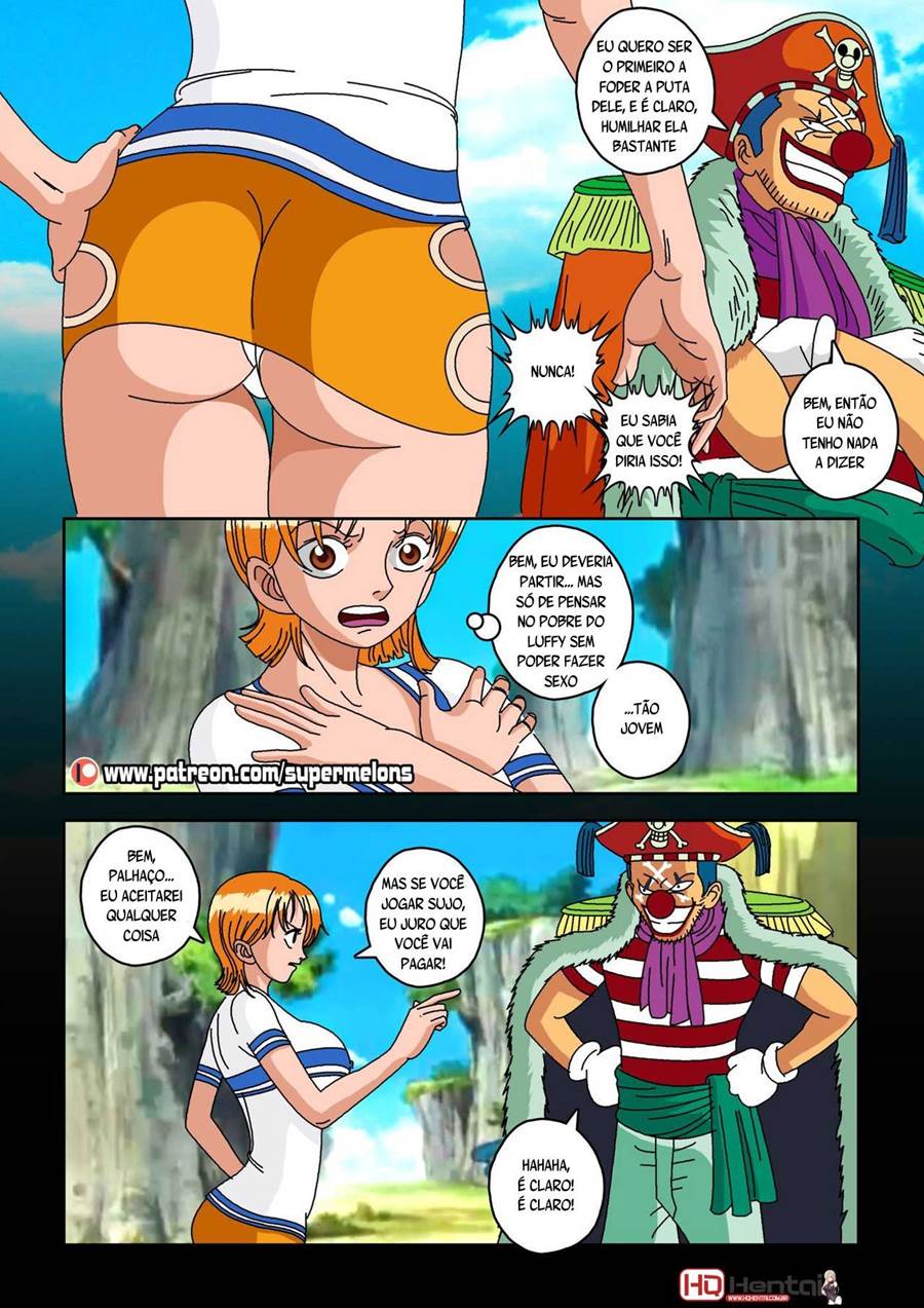 One Piece Hentai - Nami a Putinha dos Piratas