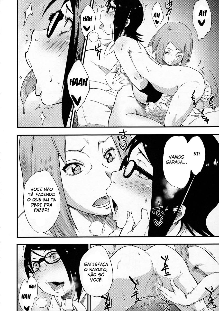 Sarada Hentai - Prazer para o sétimo Hokage