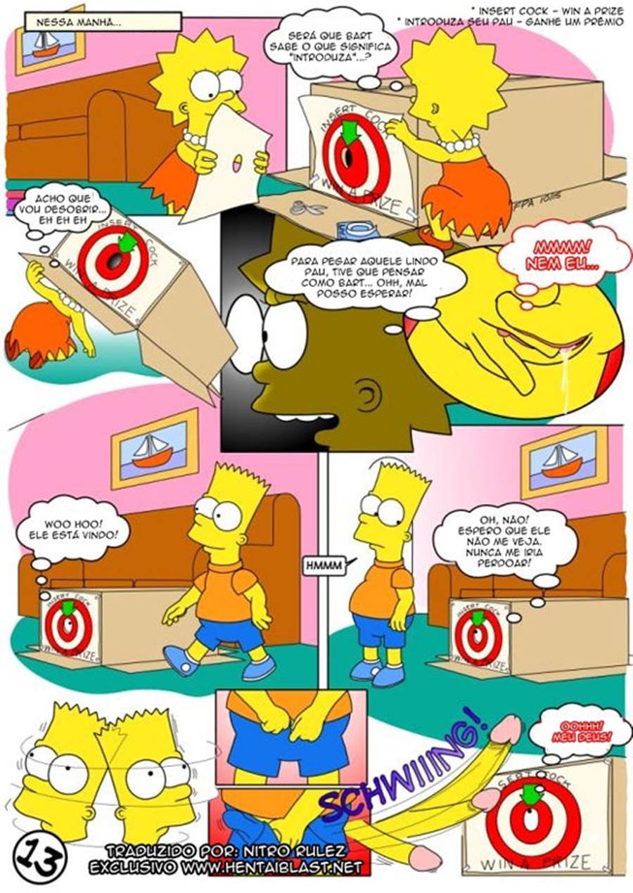 Lisa Simpson Hentai - Meu primeiro incesto