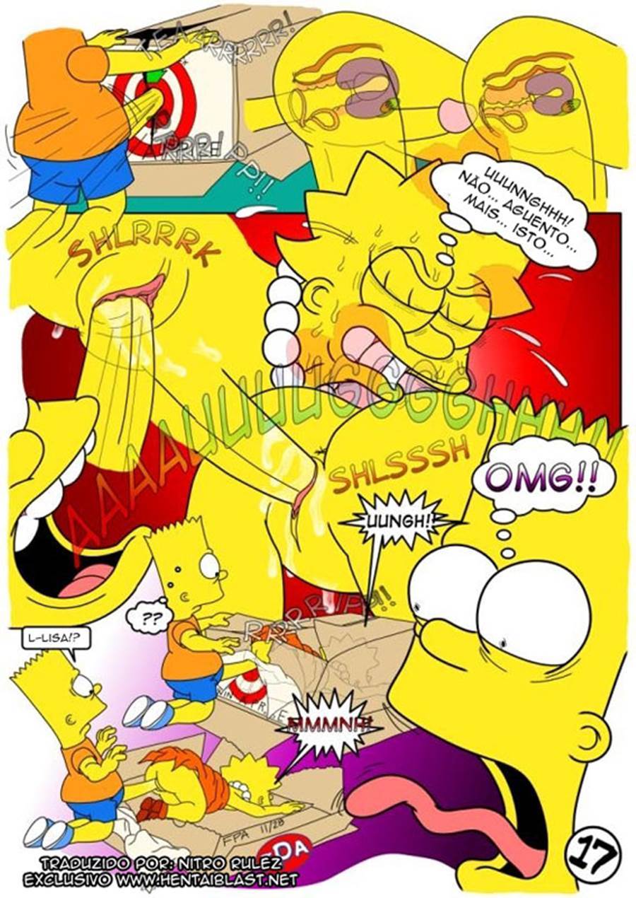 Lisa Simpson Hentai - Meu primeiro incesto