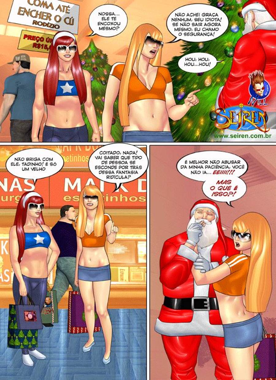Quadrinhosdesexo - Eu não acredito em Papai Noel