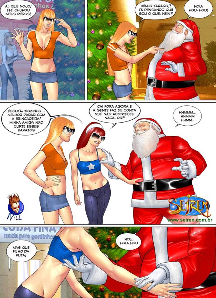 Quadrinhosdesexo - Eu não acredito em Papai Noel