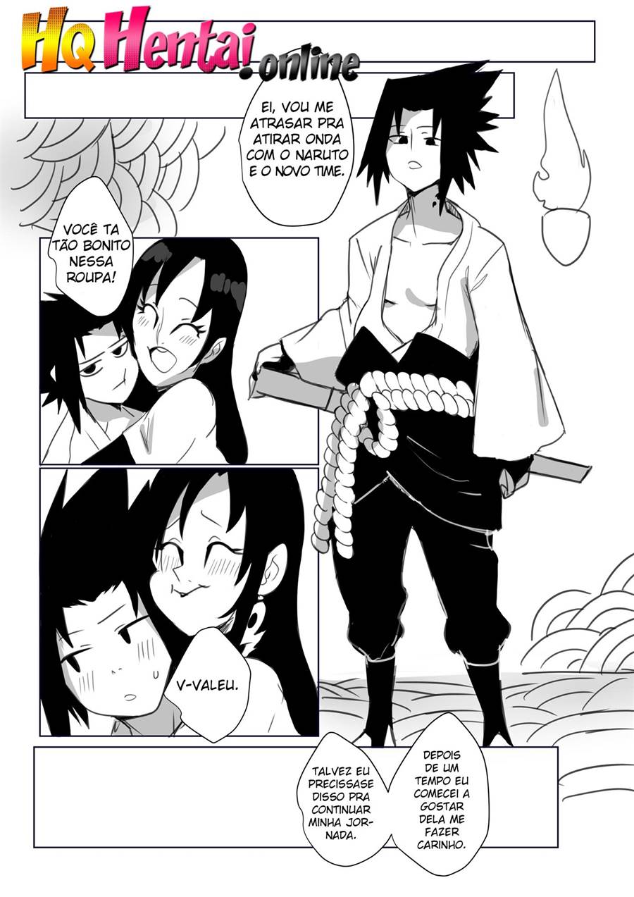 Sasuke e Milf Orochimaru em: Satisfazendo Sasuke