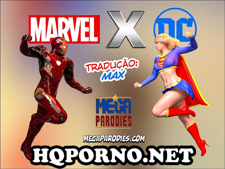 Marvel x DC - Hentai em 3D