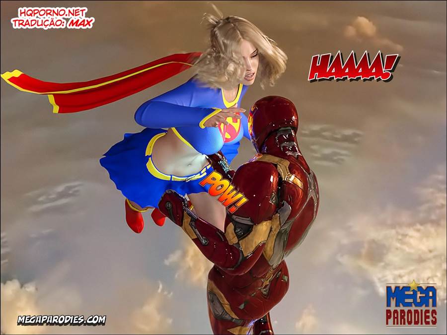 Marvel x DC - Hentai em 3D