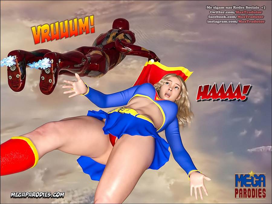 Marvel x DC - Hentai em 3D