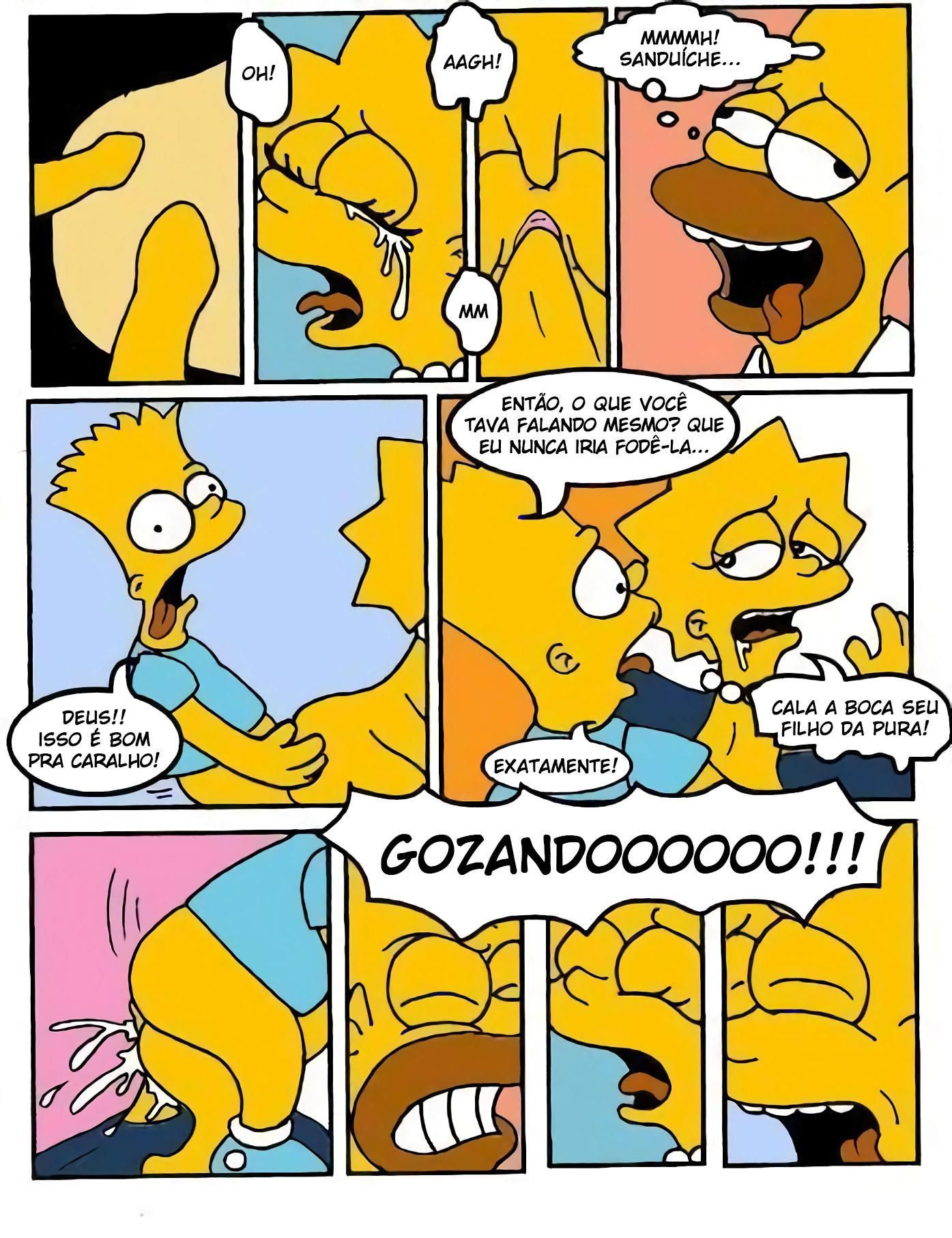 Os Simpsons XXX - Empurrão do Papai