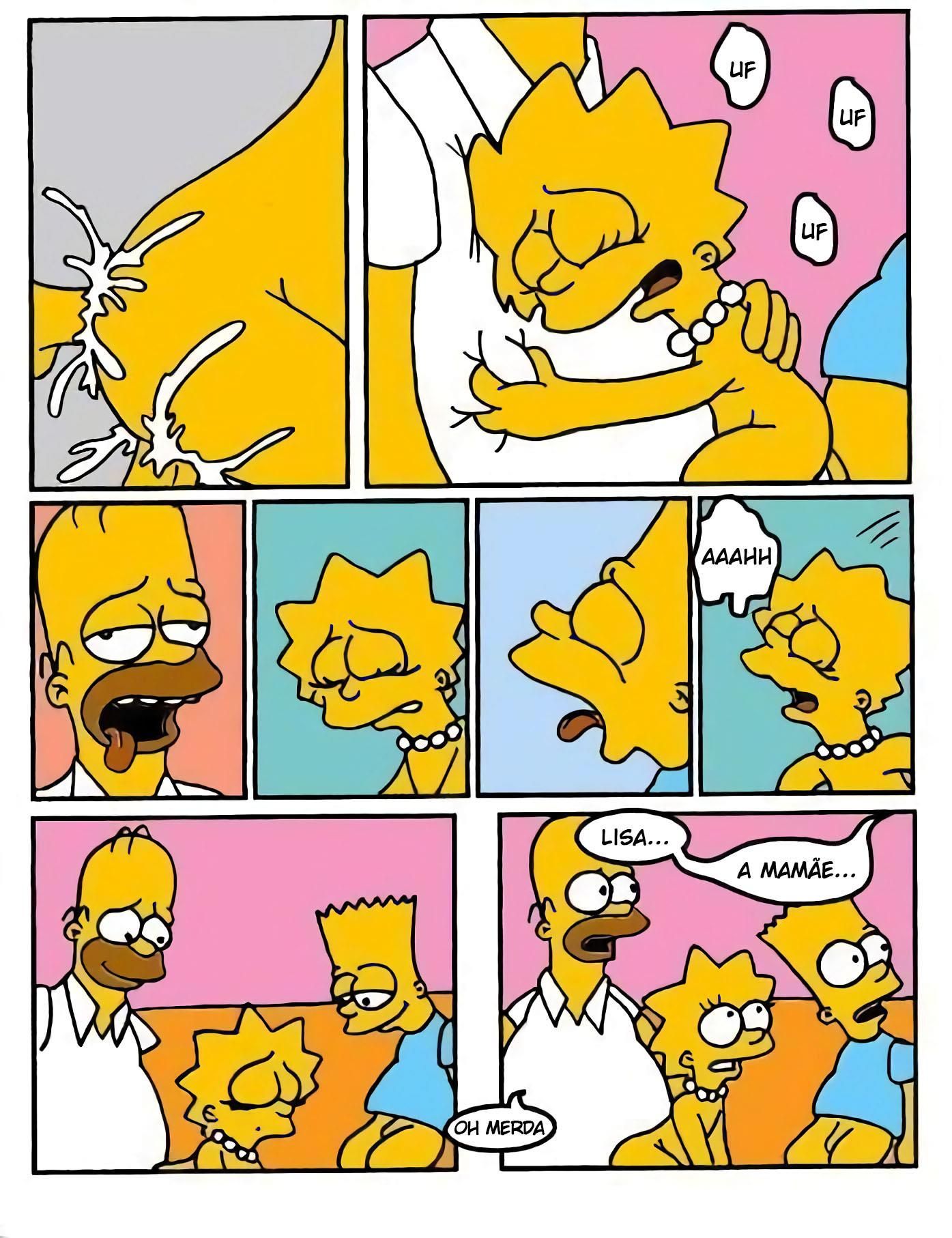 Os Simpsons XXX - Empurrão do Papai