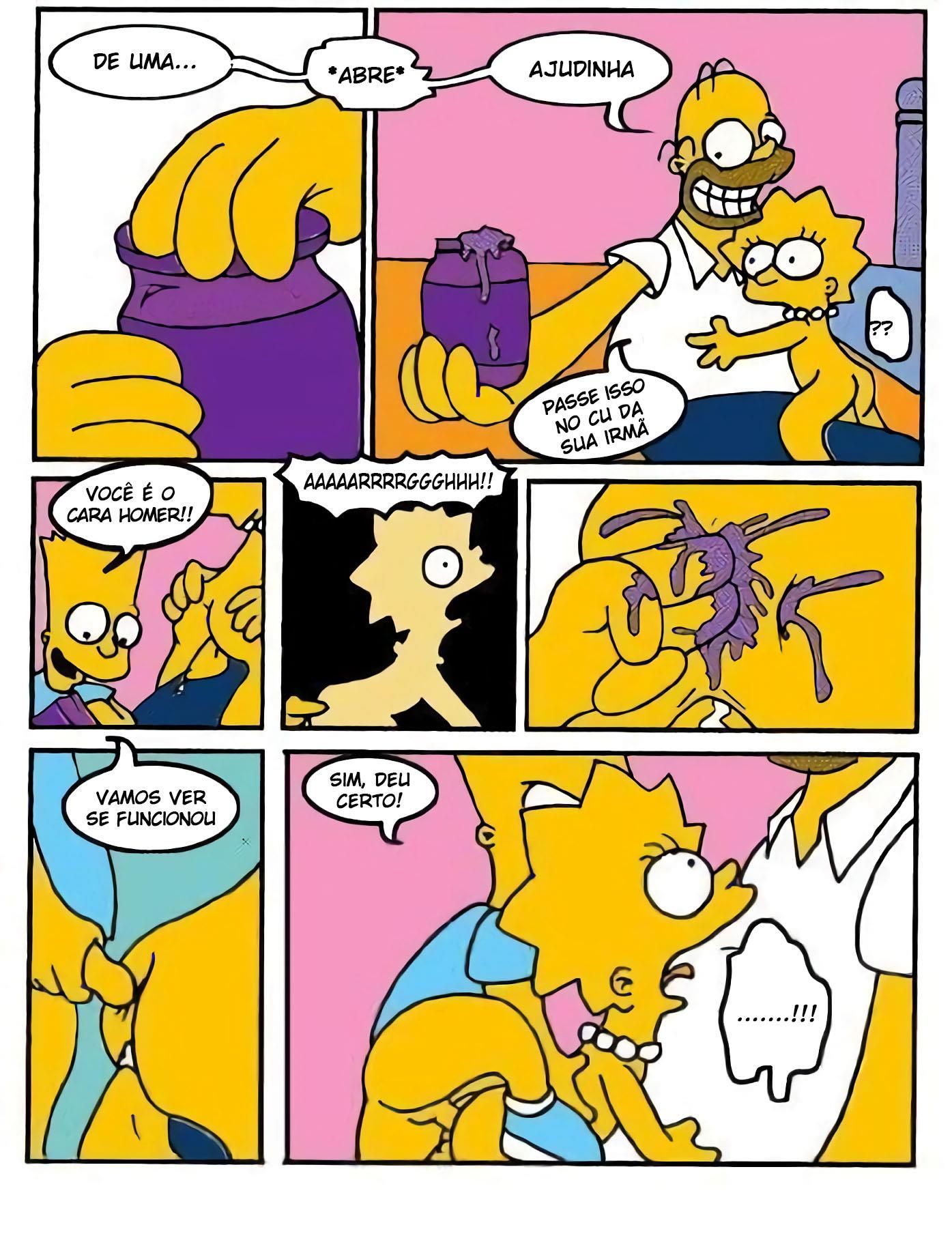 Os Simpsons XXX - Empurrão do Papai