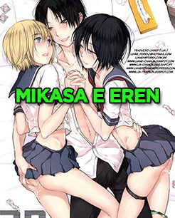 Mikasa e Eren Transando – HQ Erótico
