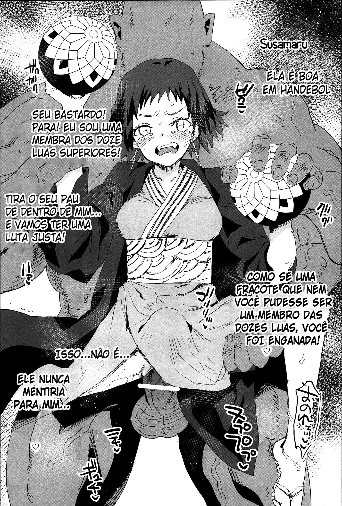 A caçadora de demônios - Kimetsu no Yaiba