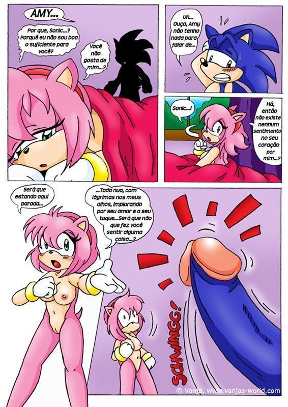 A paixão de Amy - Sonic Hentai