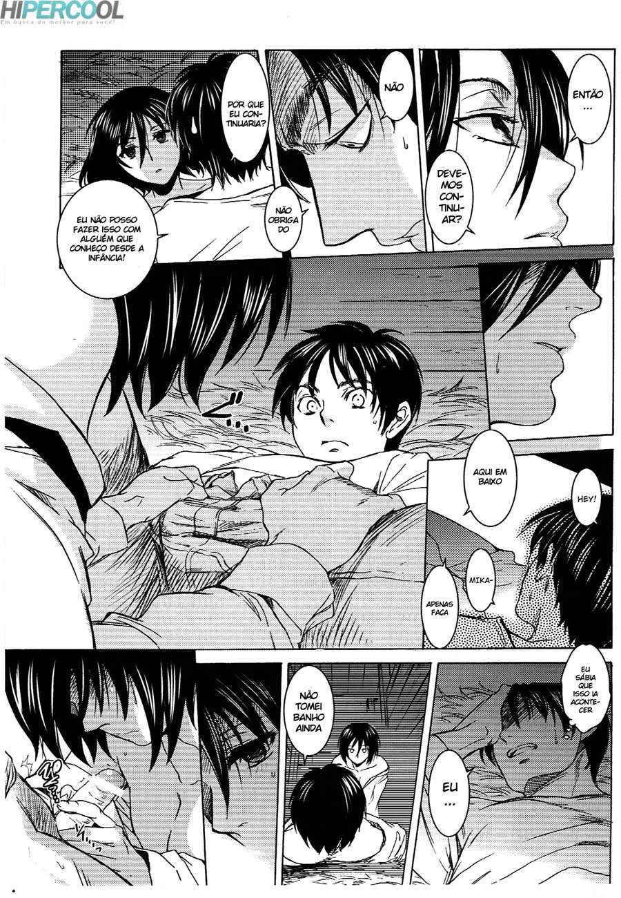 Attack on Titan Hentai - Eren e Mikasa