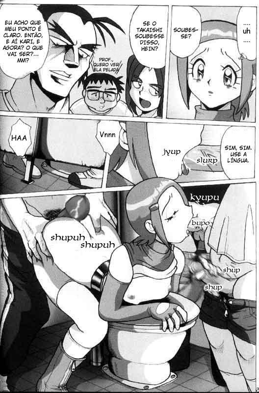 Digimon Hentai - Os desejos de Kari