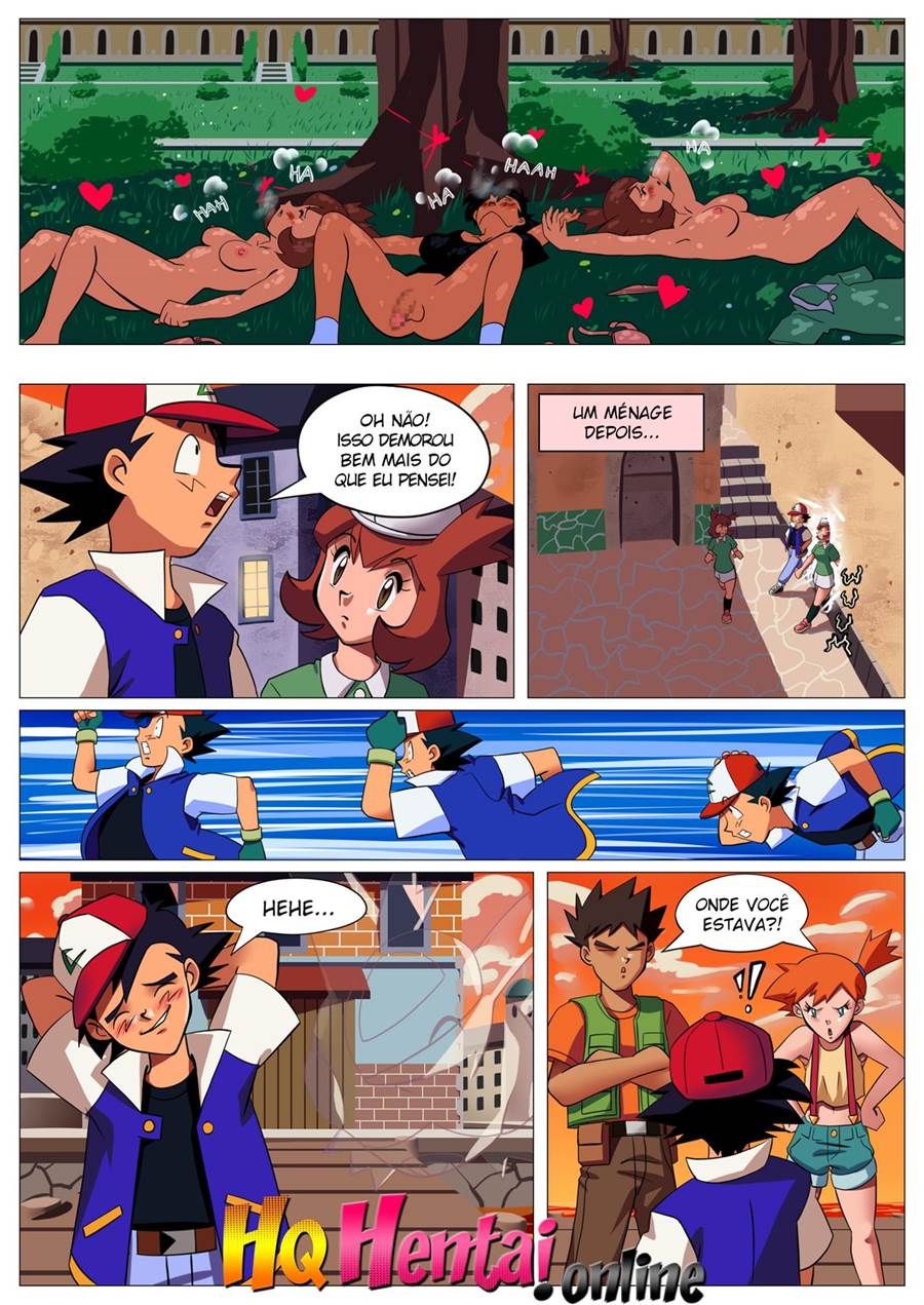 Hentai de Pokemon - A recompensa de Ash