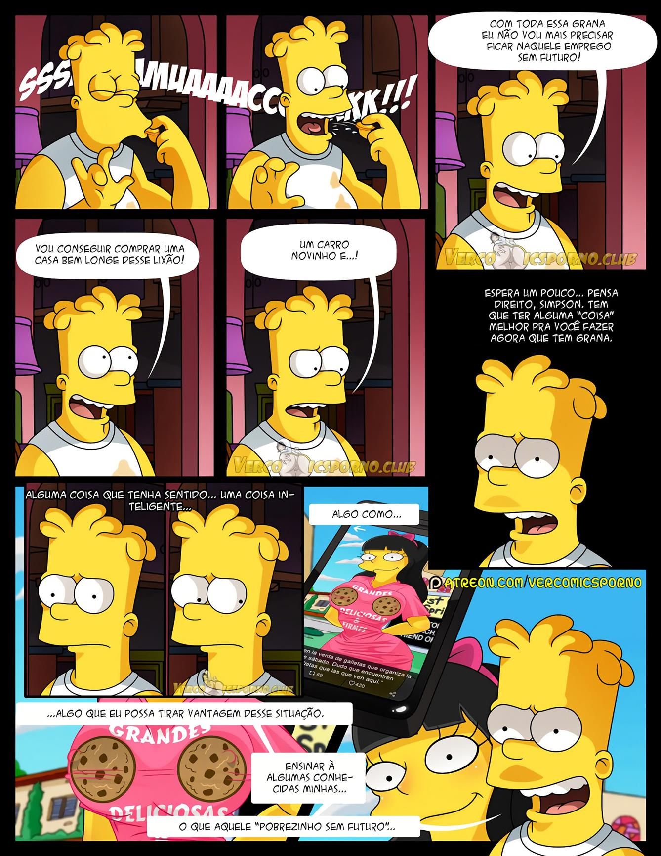 Hentai Simpsons - Não existe sexo sem o Ex
