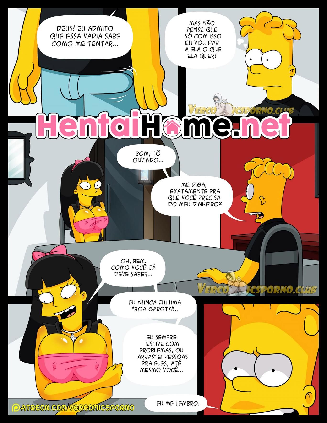 Hentai Simpsons - Não existe sexo sem o Ex