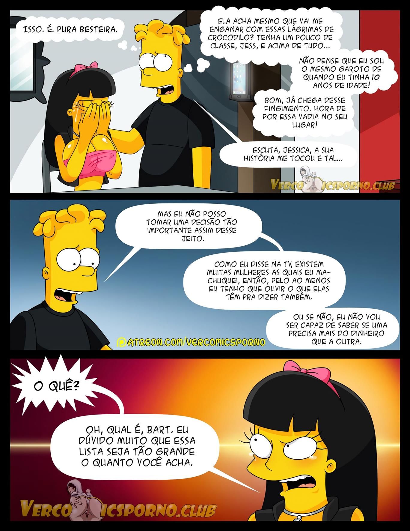 Hentai Simpsons - Não existe sexo sem o Ex