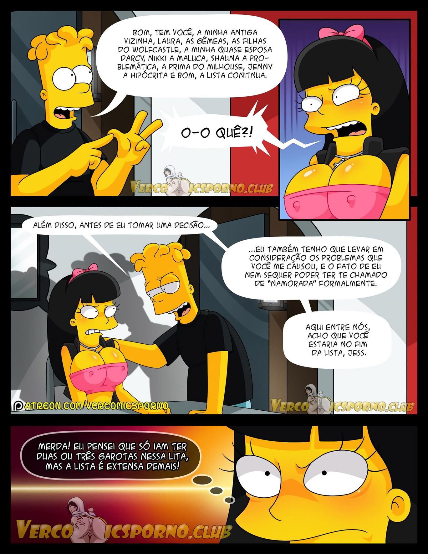 Hentai Simpsons - Não existe sexo sem o Ex