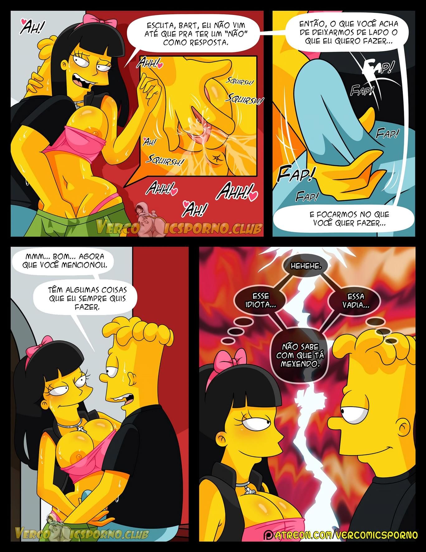 Hentai Simpsons - Não existe sexo sem o Ex