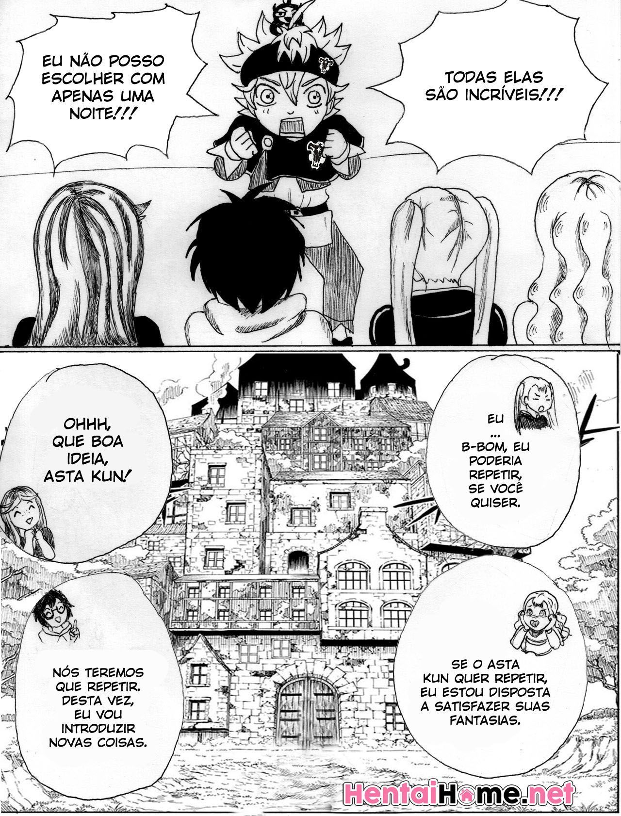 Porno Black Clover - Escolha uma Esposa