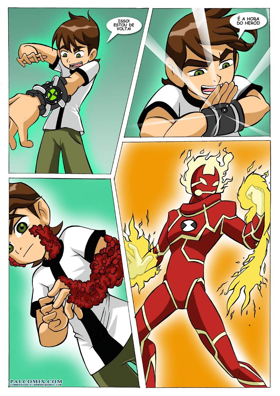 Porno Rentai - A nova experiência do Ben 10