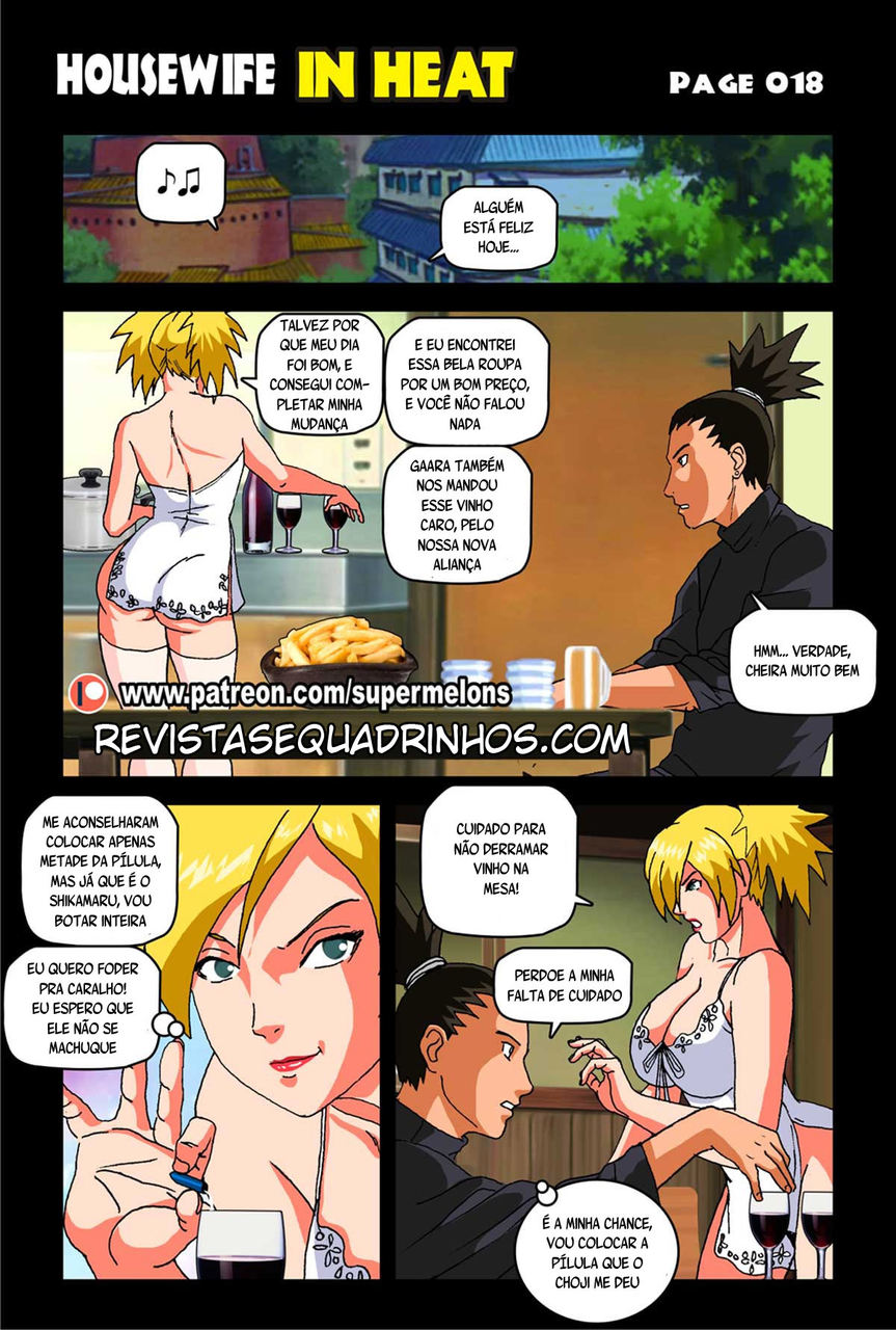 Dona de Casa no Cio - Temari e Shikamaru