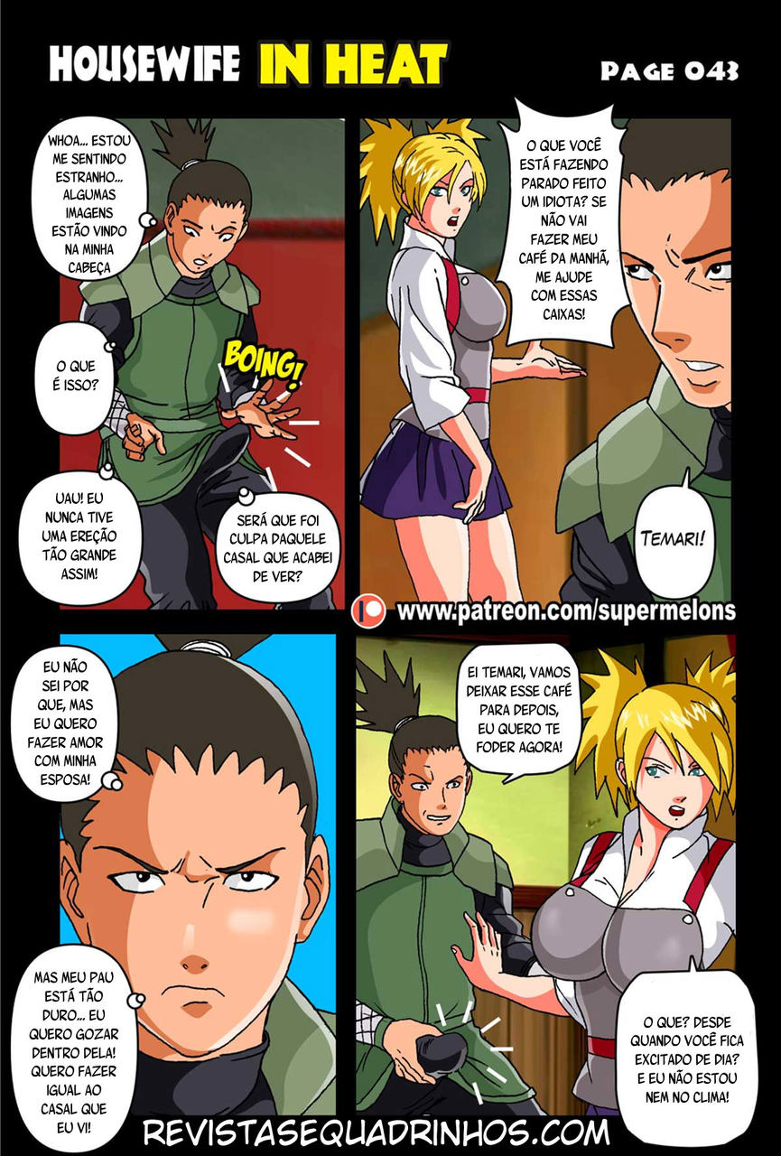 Dona de Casa no Cio - Temari e Shikamaru