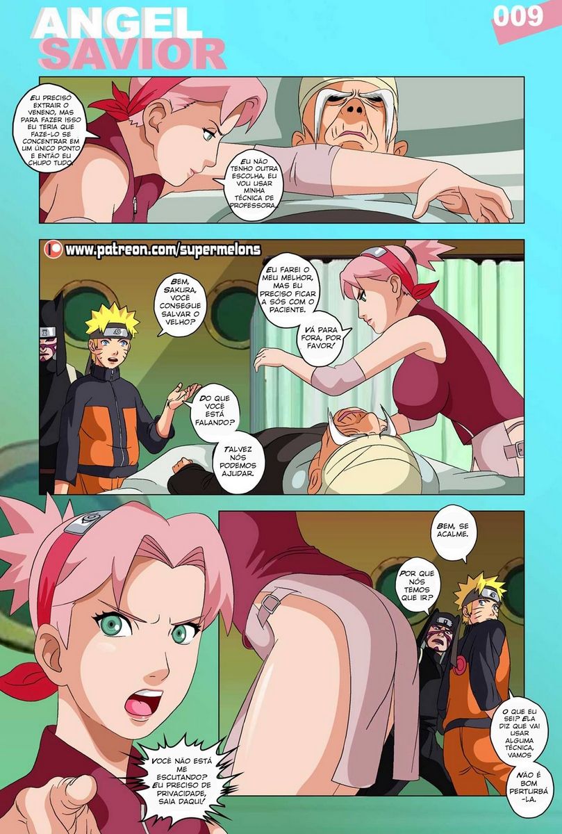 Porno Naruto - Sakura, a Ninja que Cura