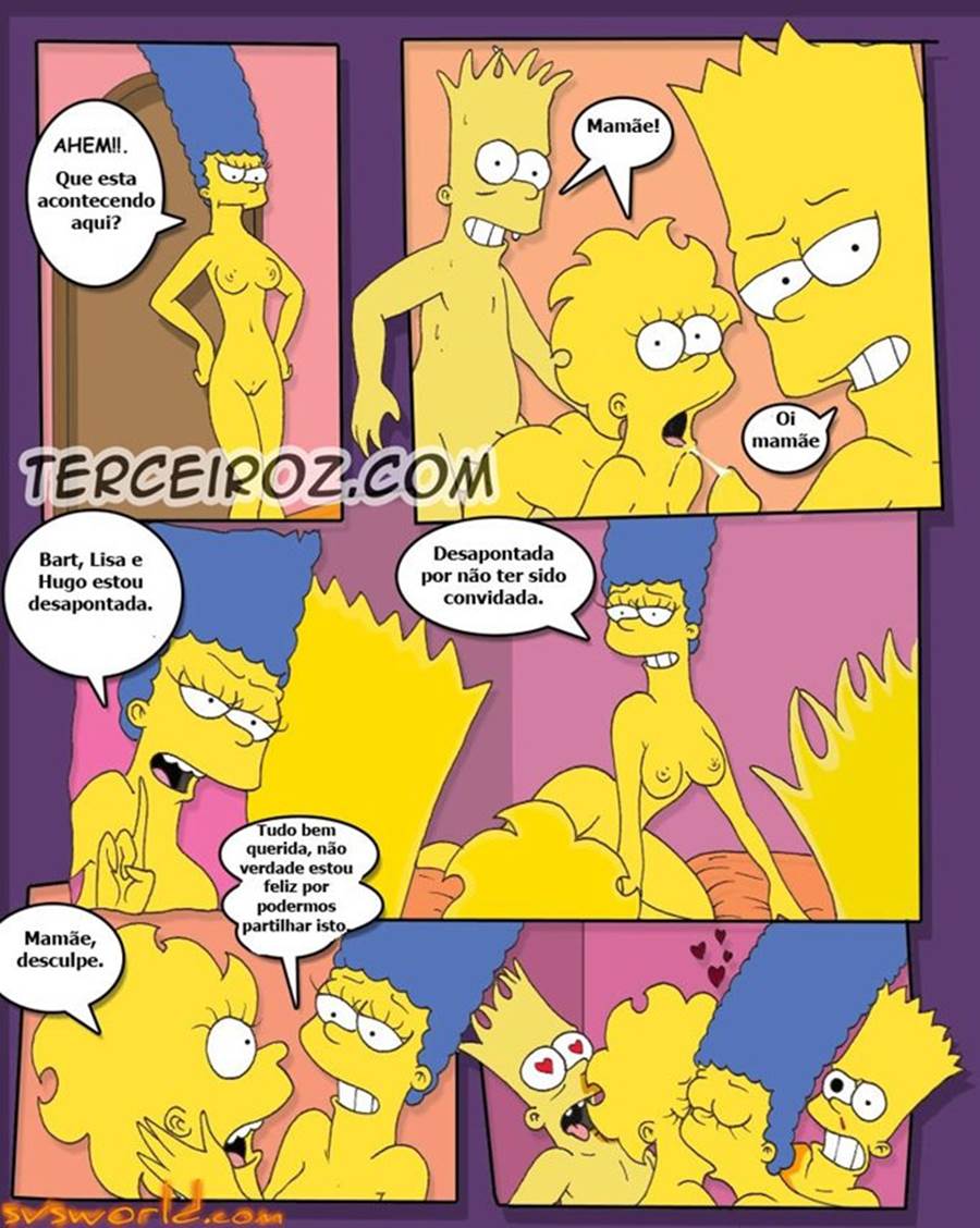 Os Simpsons Incesto - Meu doce filho