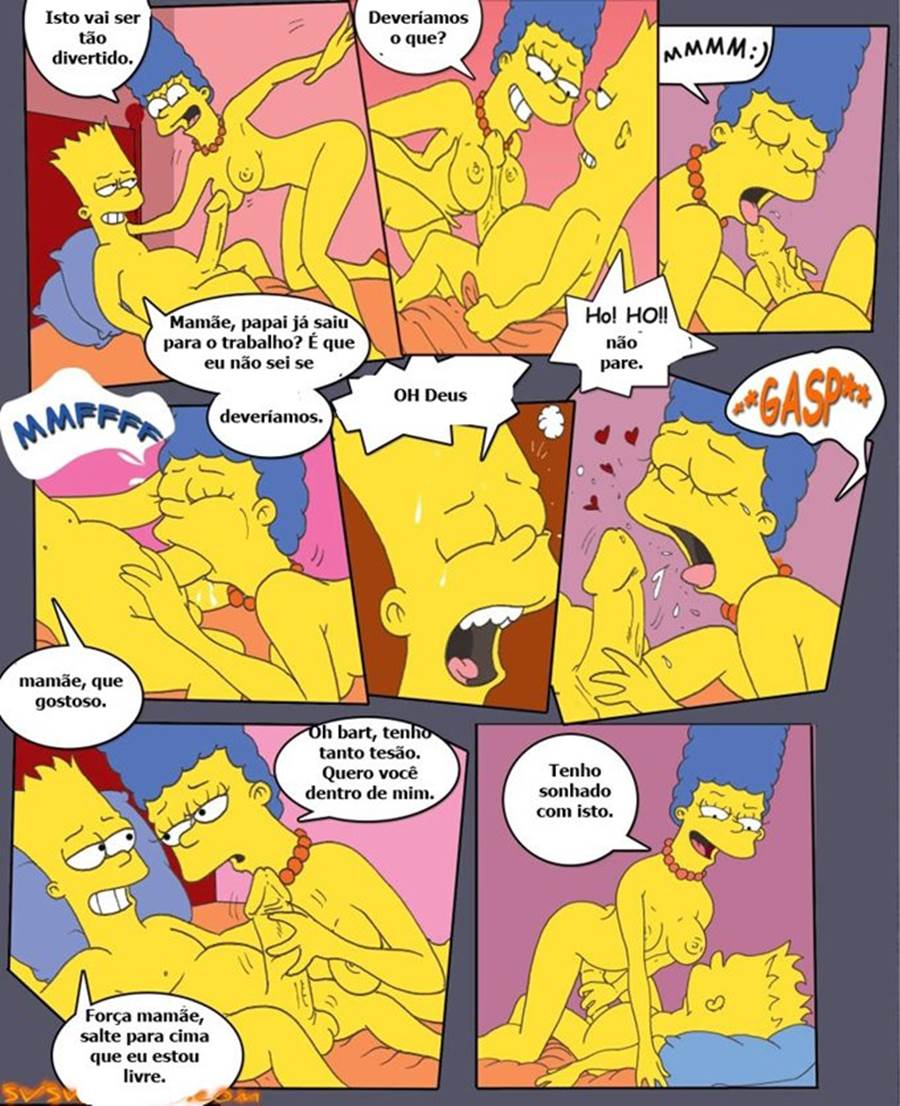 Os Simpsons Incesto - Meu doce filho