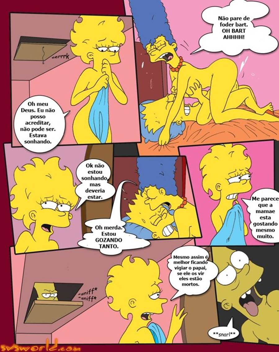 Os Simpsons Incesto - Meu doce filho