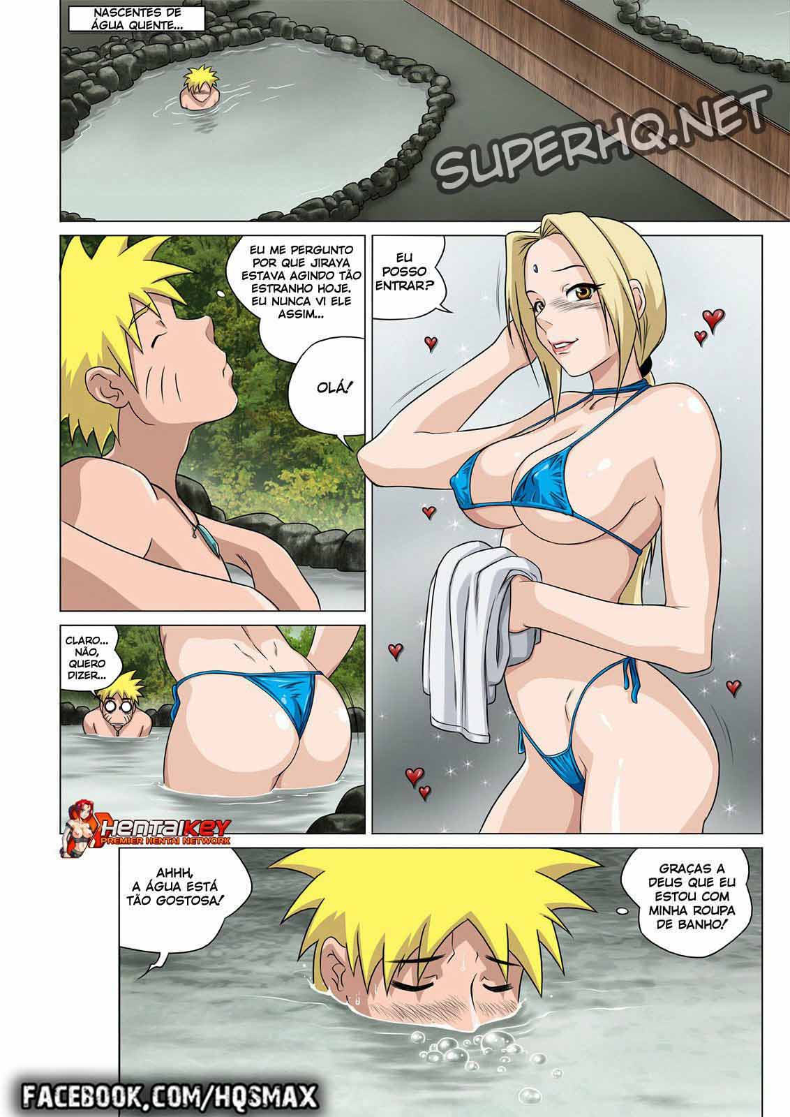 Naruto e Tsunade fazendo sexo