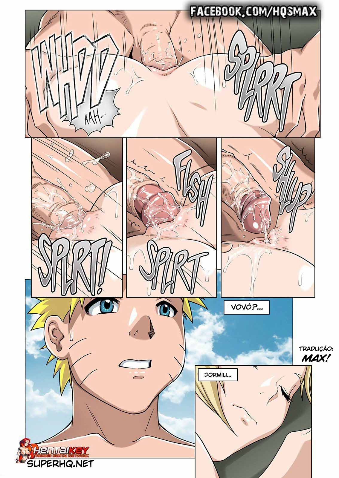 Naruto e Tsunade fazendo sexo