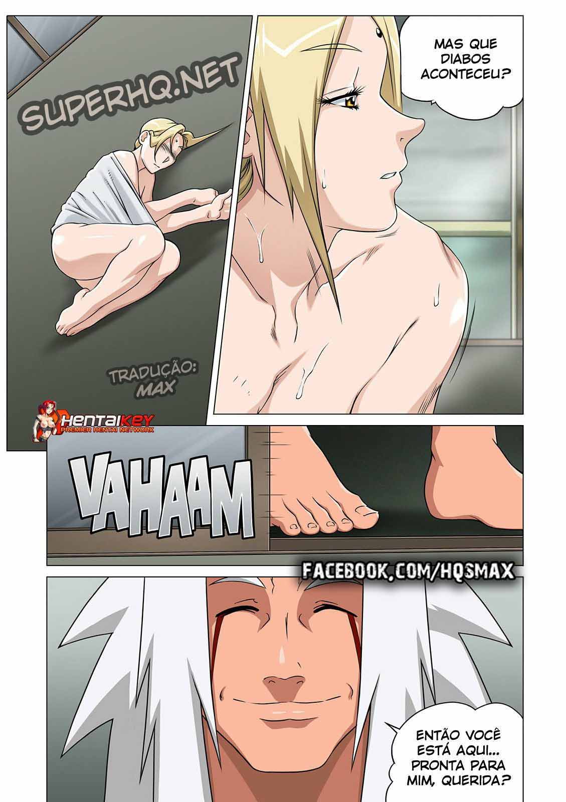 Naruto e Tsunade fazendo sexo