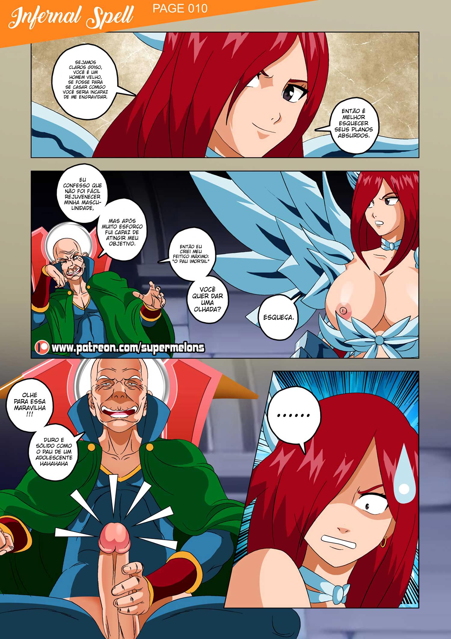 Fairy Tail Hentai - Erza Observadora