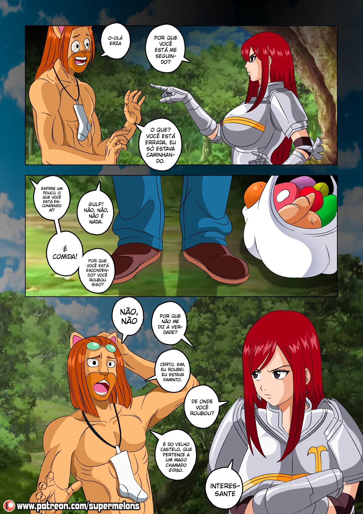 Fairy Tail Hentai - Erza Observadora