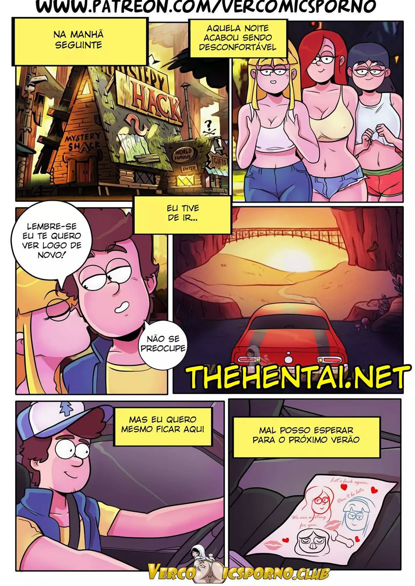 Gravity Falls Hentai - Férias de verão