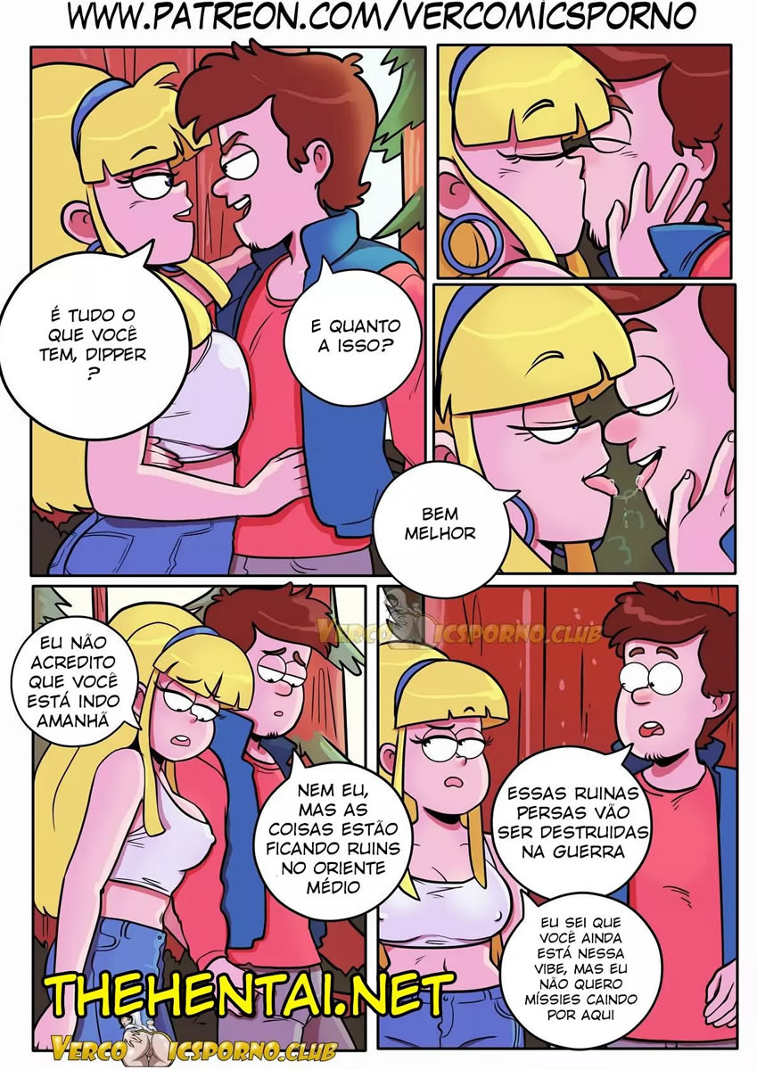 Gravity Falls Hentai - Férias de verão