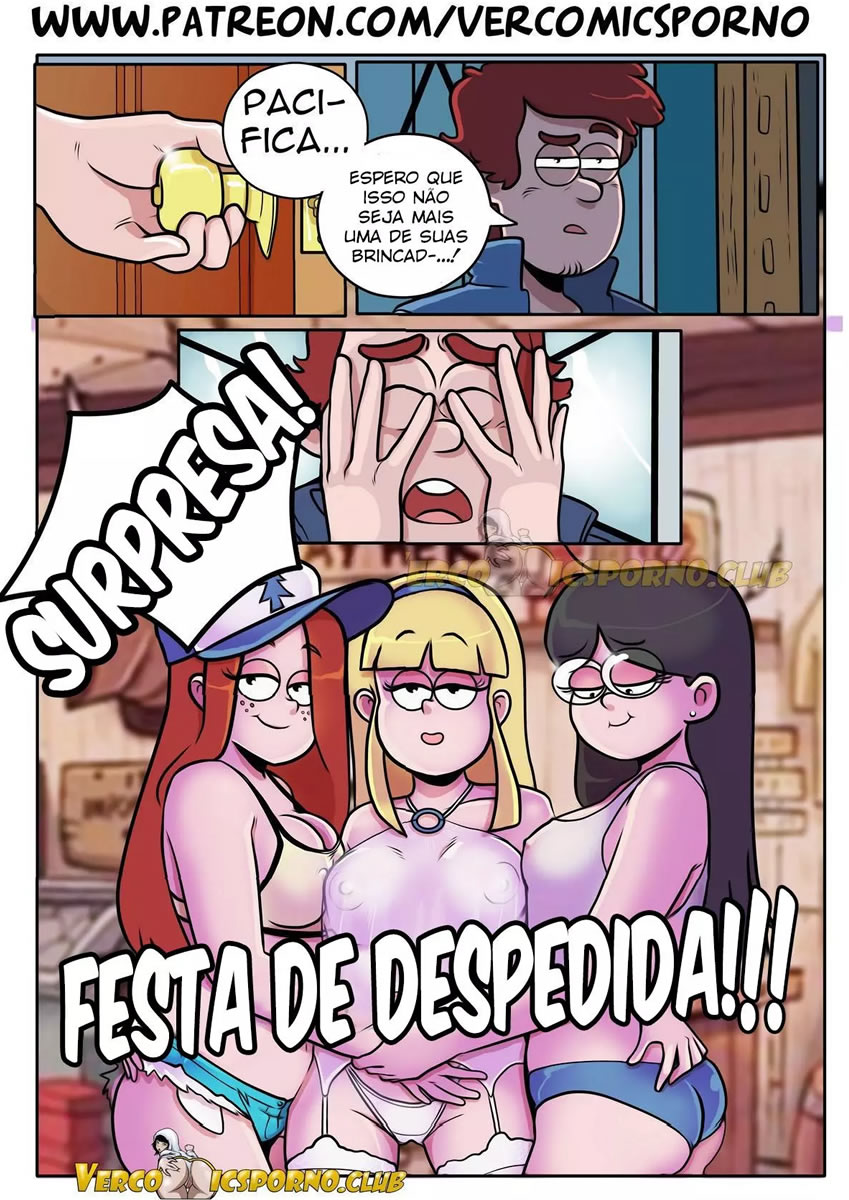 Gravity Falls Hentai - Férias de verão