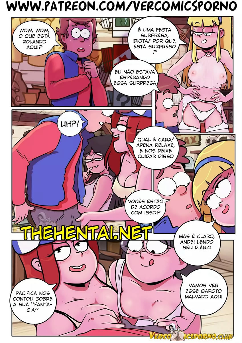 Gravity Falls Hentai - Férias de verão