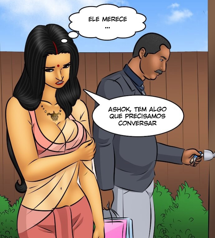 Savita Bhabhi - O aniversário de Savita